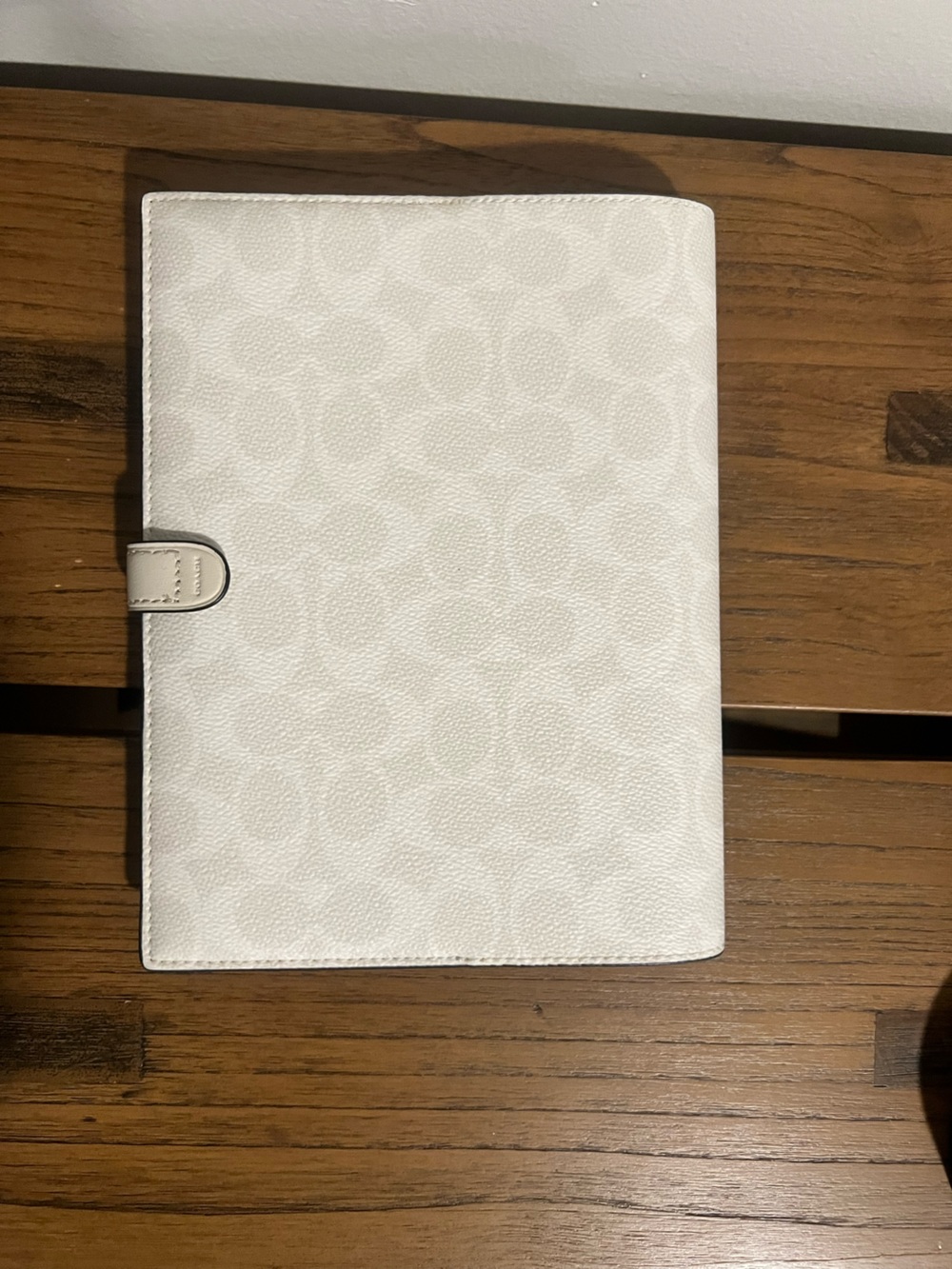 Coach Notebook In Signature Canvas NWOT - Picture 4 of 4